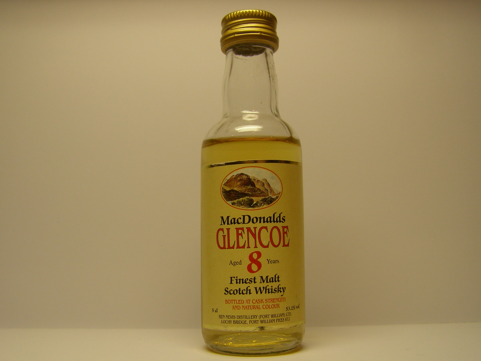 GLENCOE FMSW 8yo 5cl 53,2%vol